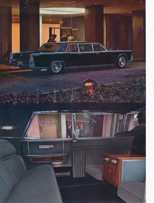 1965 Lincoln Continental Brochure Page 1
